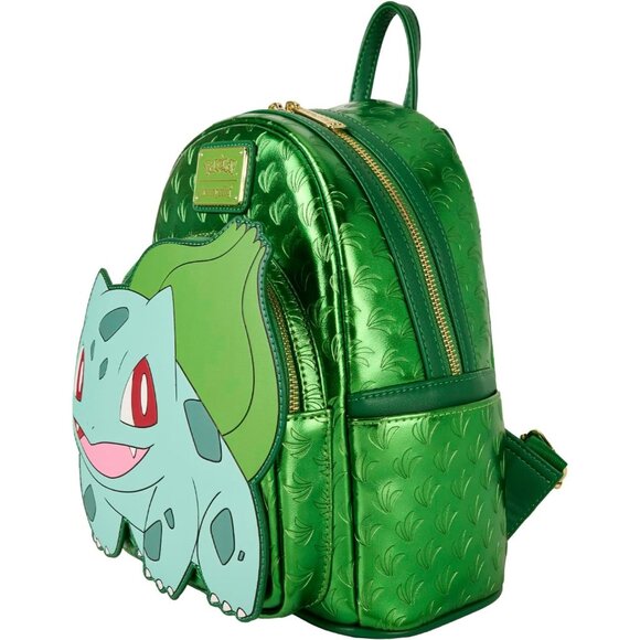 Loungefly Pokémon Bulbasaur Green Embossed Mini Backpack